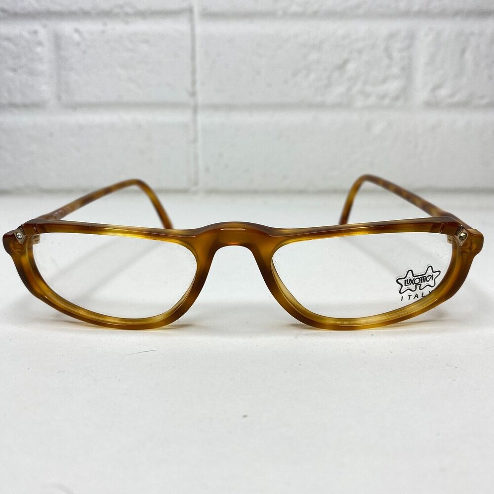 Luxottica LU4166 Eyeglasses Frames Tortoise Gold Square Full Rim‎ 52-19 H2651
